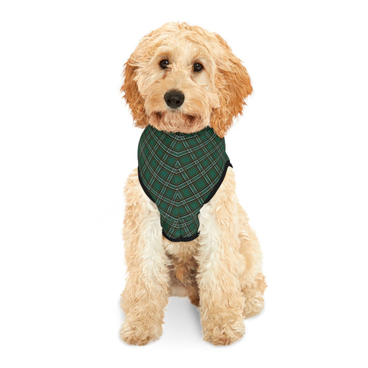 Irish National Tartan Pet Hoodie