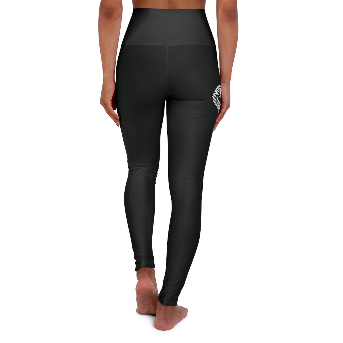 Inked Spirit Yoga Leggings - Love, Strength, Honor