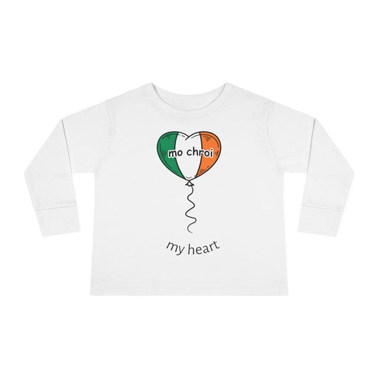 My Heart Toddler Long Sleeve Tee (1 color)