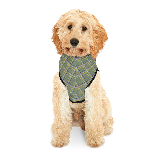 Irish American Tartan Pet Hoodie