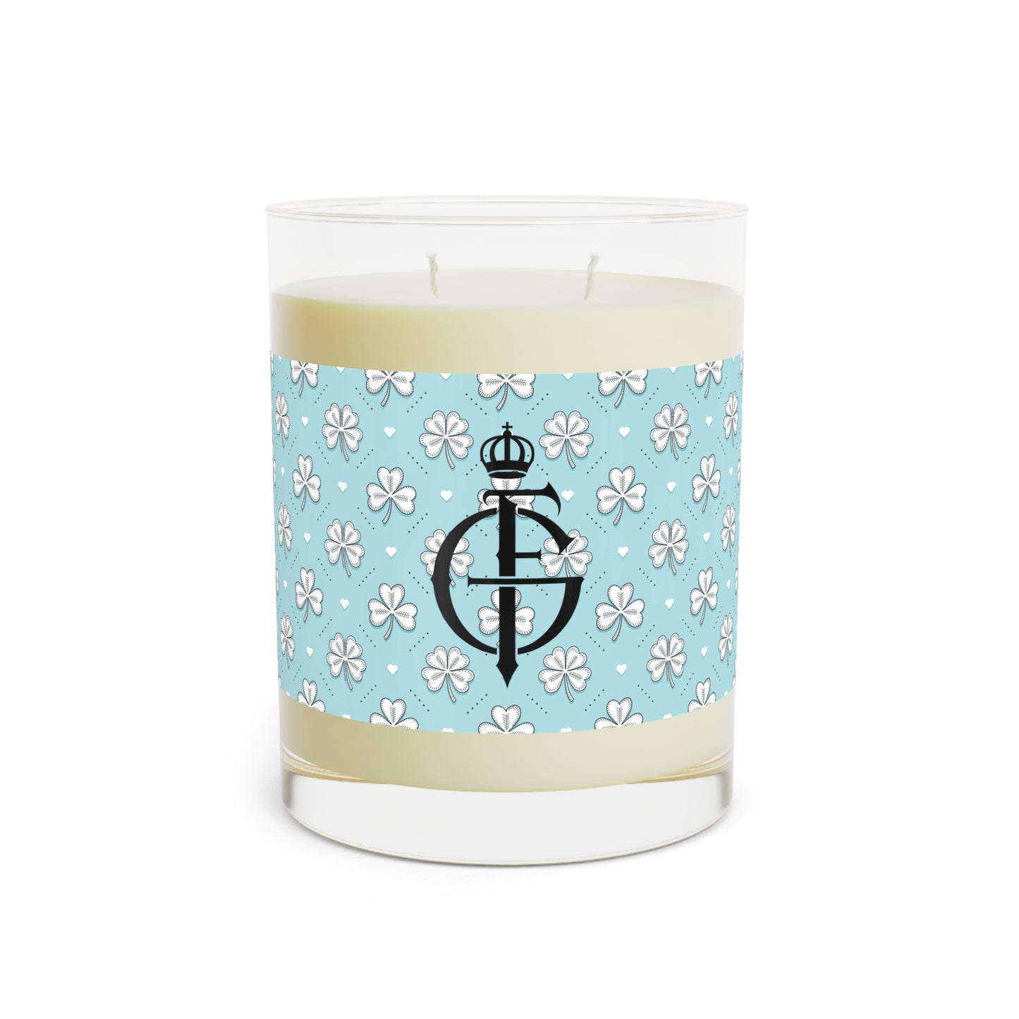 Shamrock Sky Scented Candle - Full Glass, 11oz