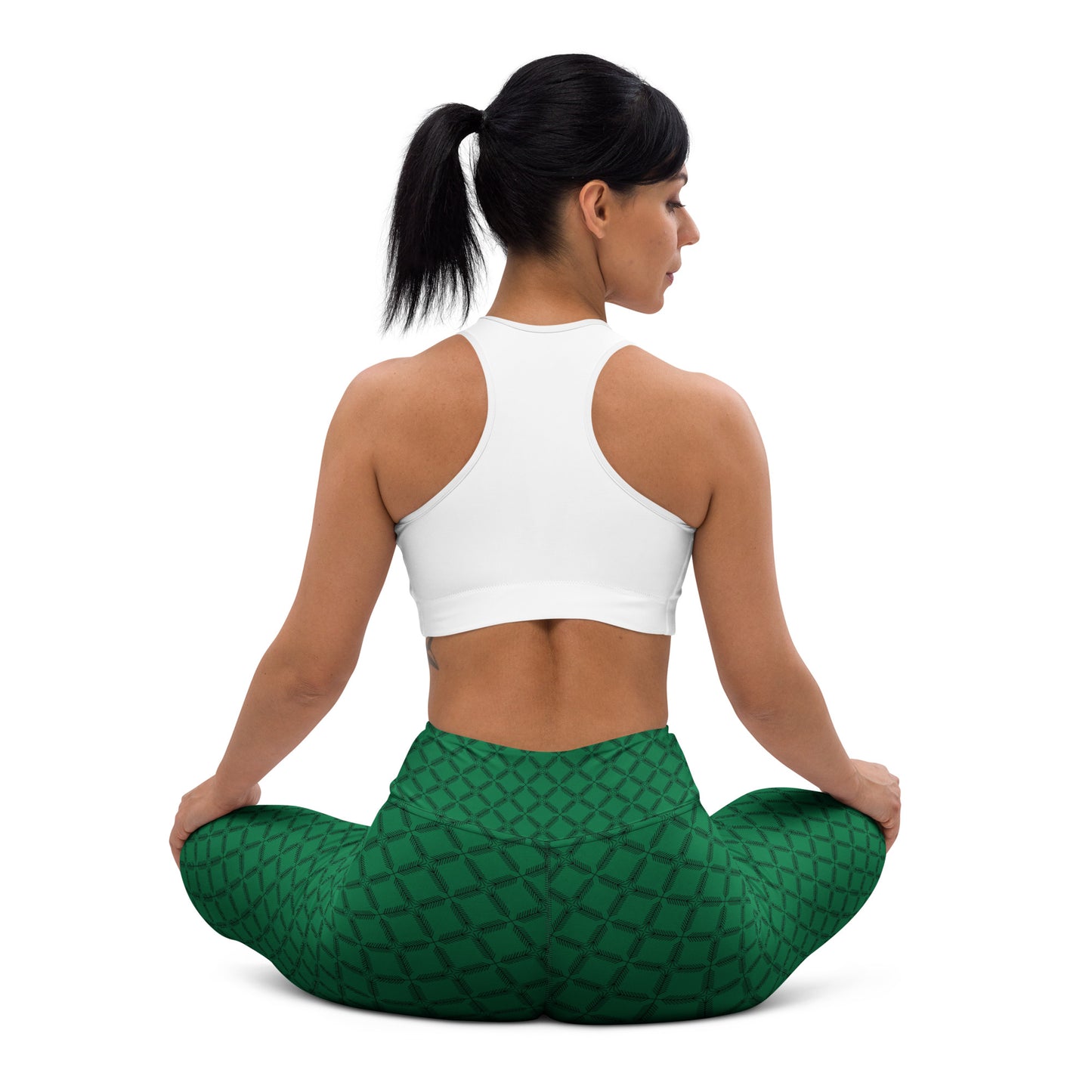 Emerald Strength Yoga Leggings