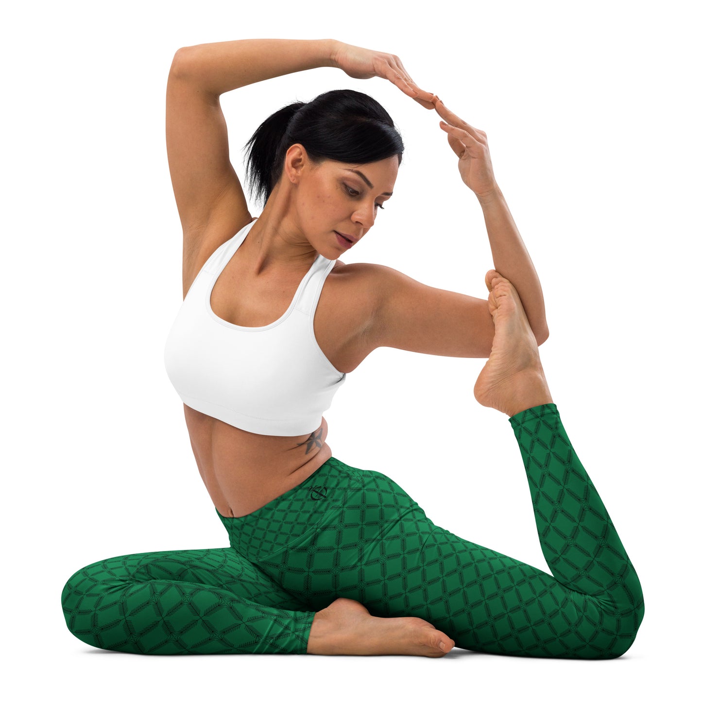 Emerald Strength Yoga Leggings