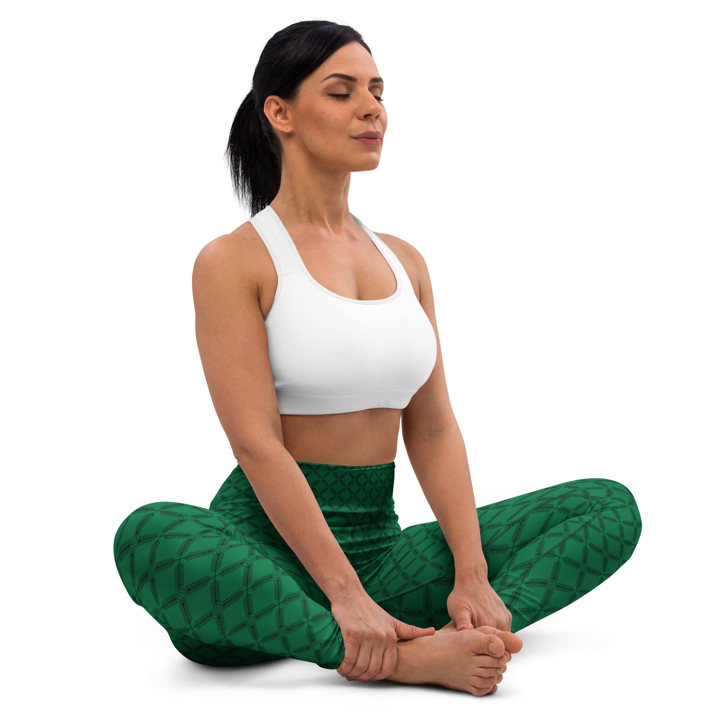 Emerald Strength Yoga Leggings