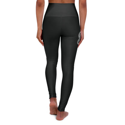 Inked Spirit Yoga Leggings - Storm & Sea
