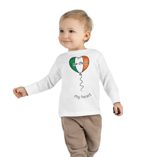 My Heart Toddler Long Sleeve Tee (1 color)