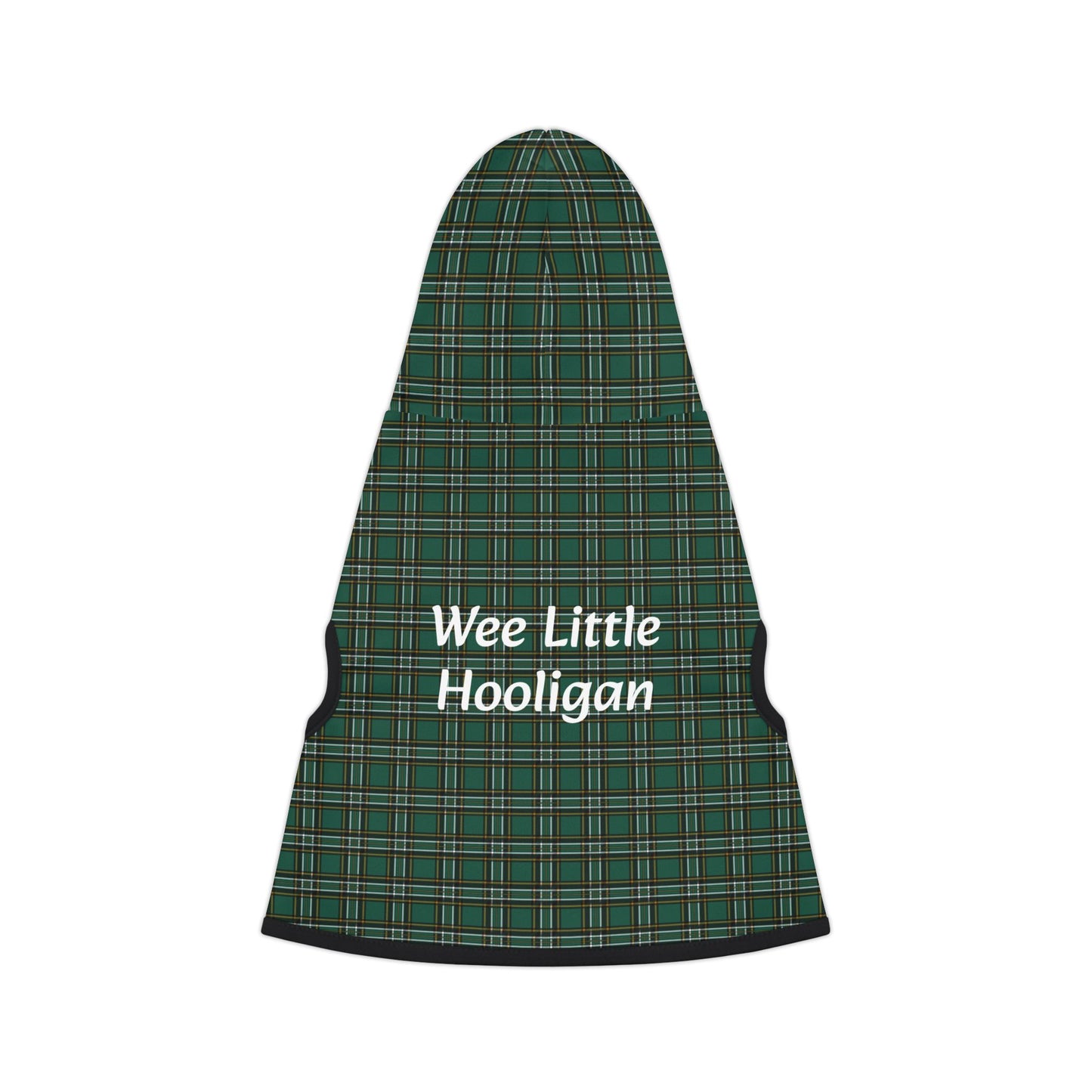 Irish National Tartan Pet Hoodie