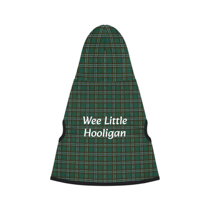 Irish National Tartan Pet Hoodie