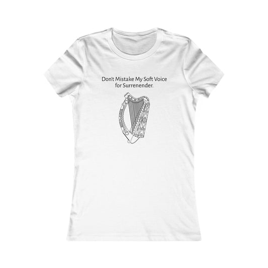 Soft Voice, Fierce Spirit Tee – Women’s Fit