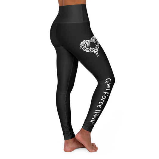 Inked Spirit Yoga Leggings - Love, Strength, Honor