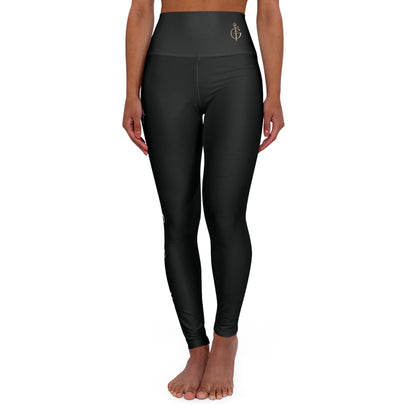 Inked Spirit Yoga Leggings - Love, Strength, Honor