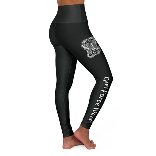 Inked Spirit Yoga Leggings - Storm & Sea