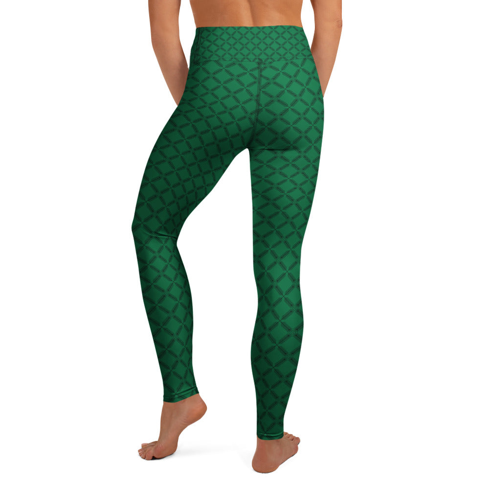 Emerald Strength Yoga Leggings