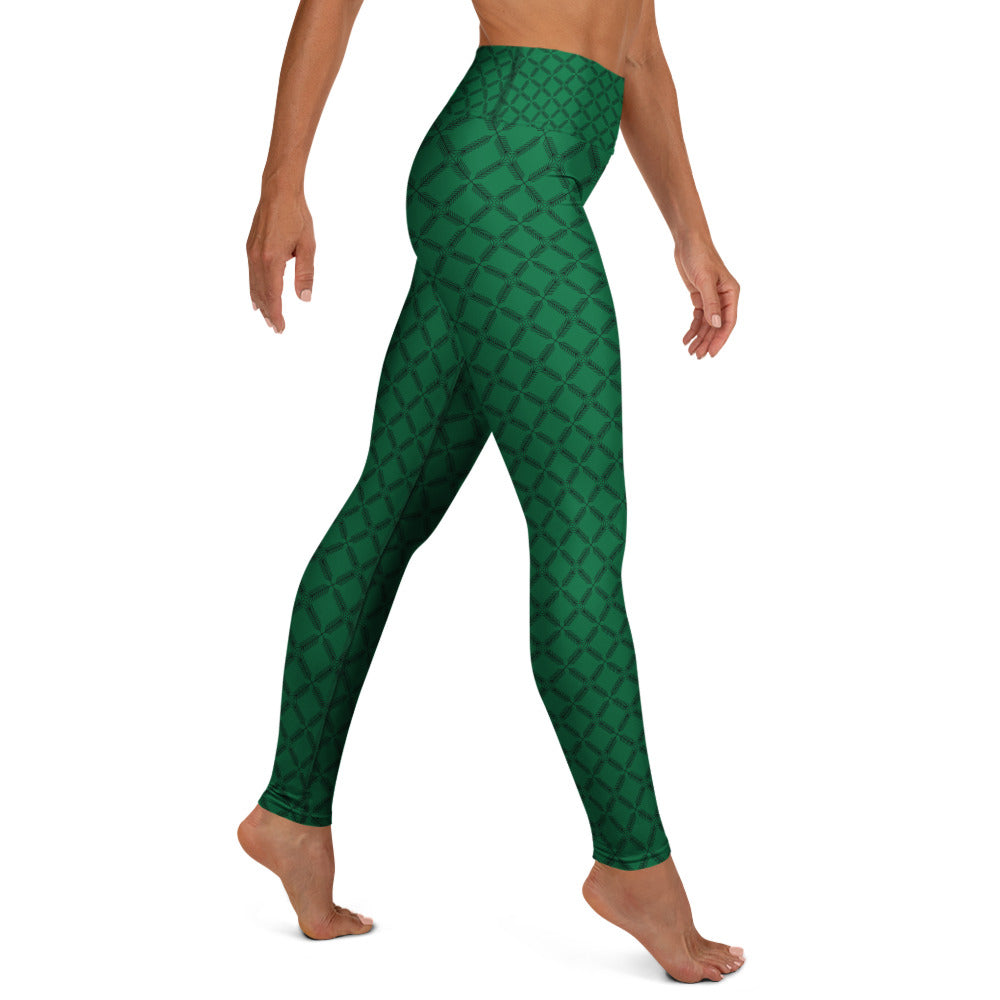 Emerald Strength Yoga Leggings